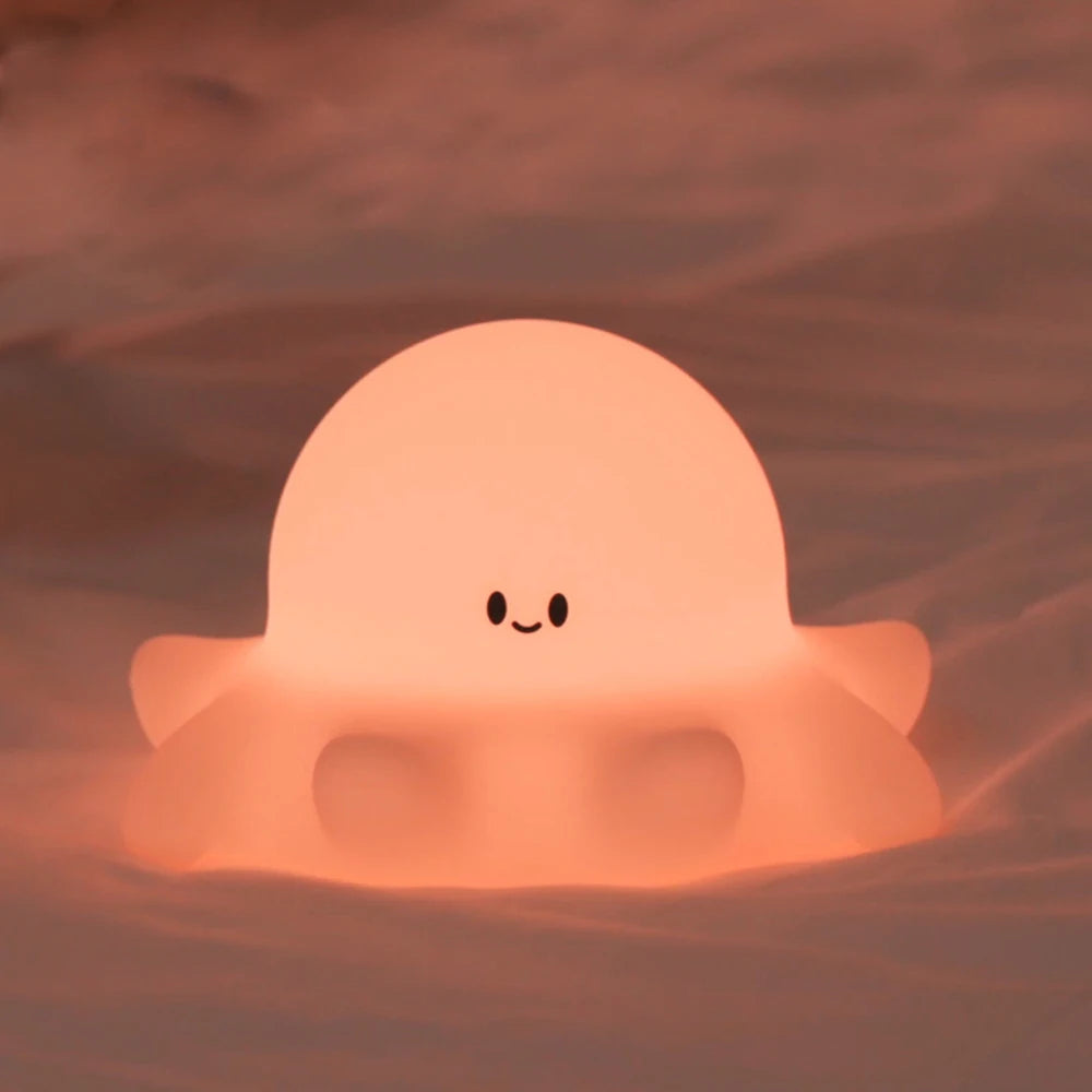 Luz de Noche Infantil De Dragon – LED, Táctil y Programable para Dormitorio
