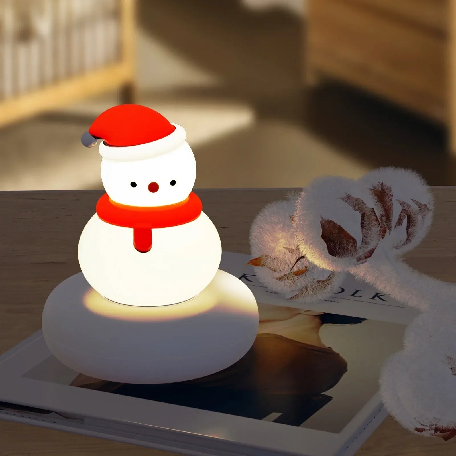 Lámpara de Mesa LED Infantil – Animalito Tierno, Dimmable 3 Niveles