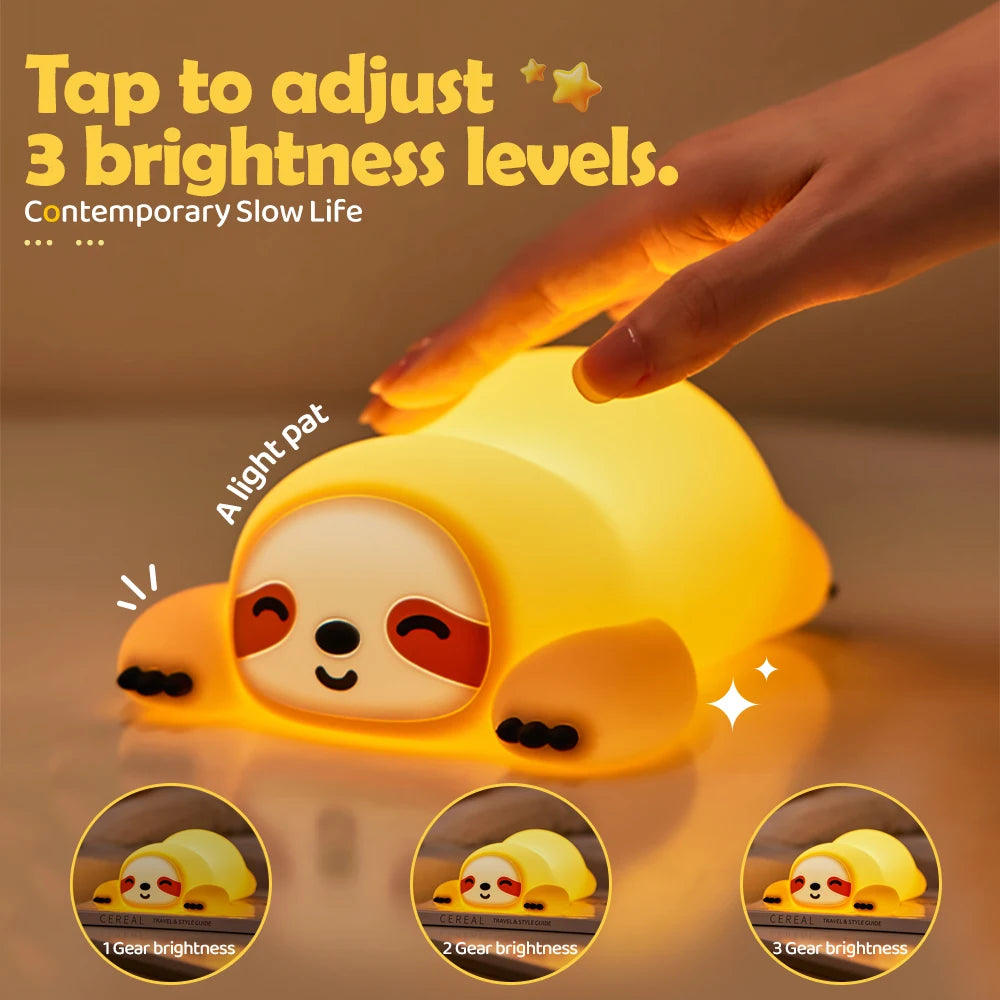 Luz de Noche Infantil De Dragon – LED, Táctil y Programable para Dormitorio