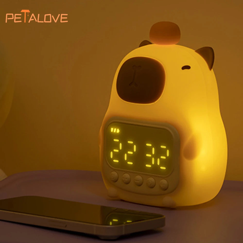 Mini Lámpara LED Capybara – Decorativa, Ajustable y Regalo para Niños