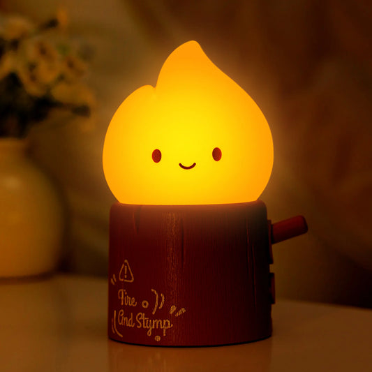 Luz Nocturna Infantil en Forma de Vela – Regulable y Segura para Dormitorio
