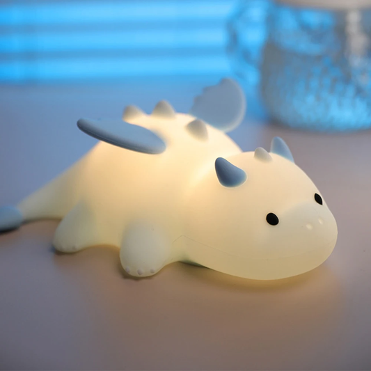 Luz de Noche Infantil De Dragon – LED, Táctil y Programable para Dormitorio