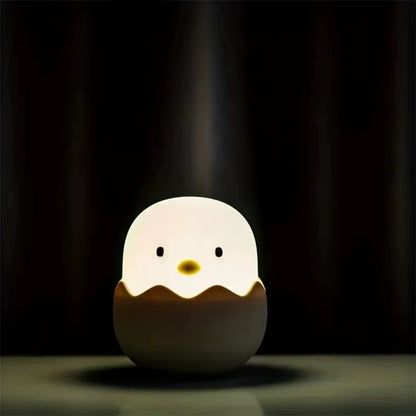 Mini Lámpara LED Pollito – Portátil y Decorativa para Dormitorio Infantil