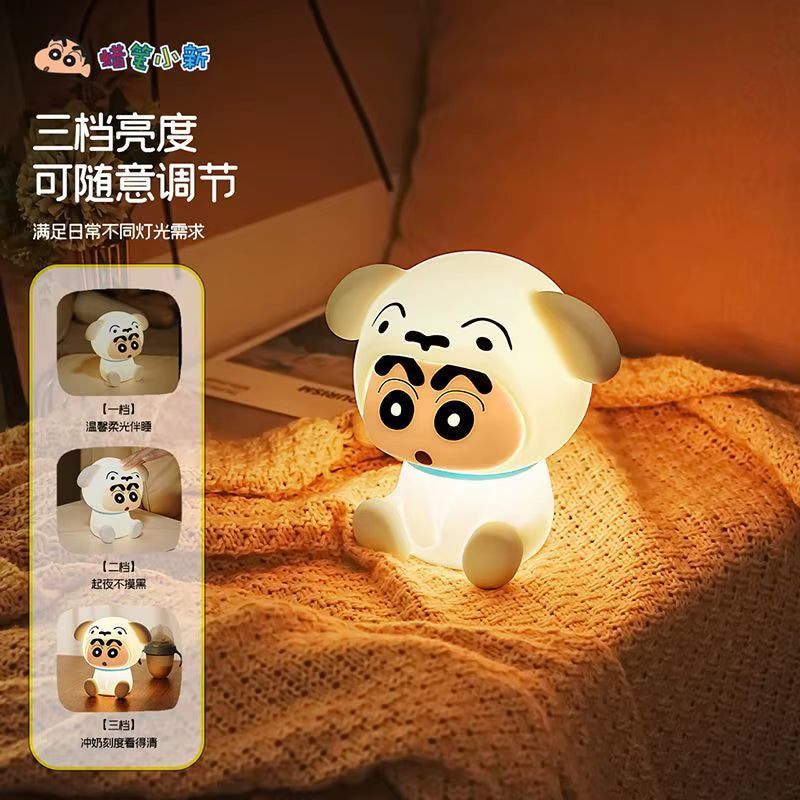 Luz de Noche Infantil Crayon Shin-chan – Portátil y Recargable USB