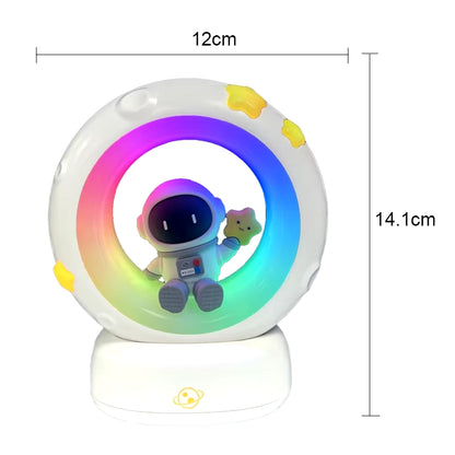 Luz de Noche Infantil de Panda y Astronauta – Portátil y Suave para Dormitorio