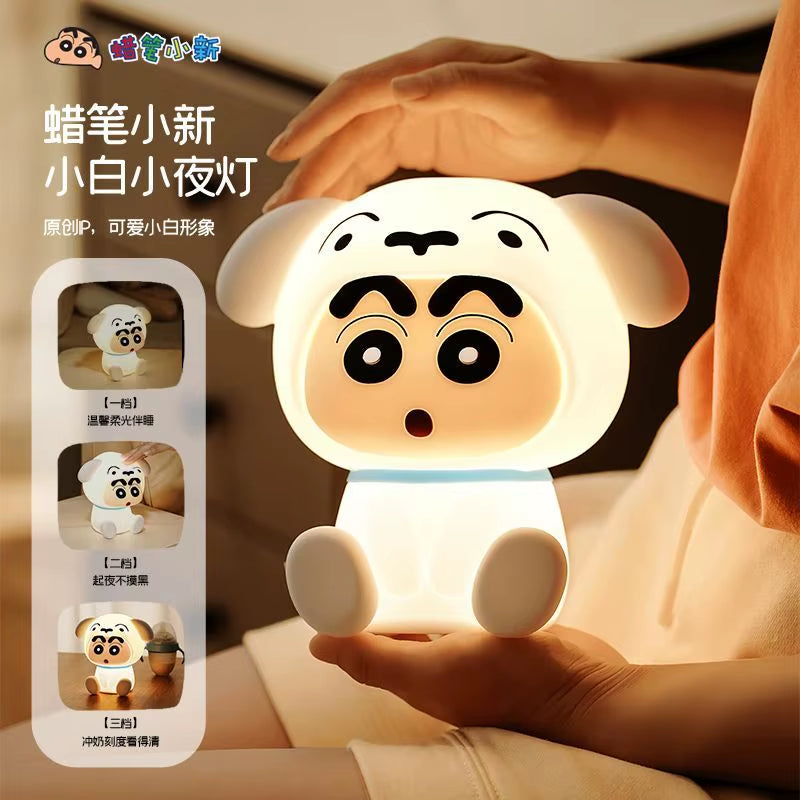 Luz de Noche Infantil Crayon Shin-chan – Portátil y Recargable USB