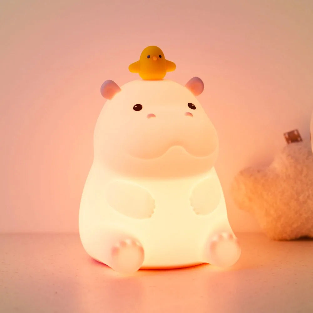 Luz de Noche Infantil De Dragon – LED, Táctil y Programable para Dormitorio