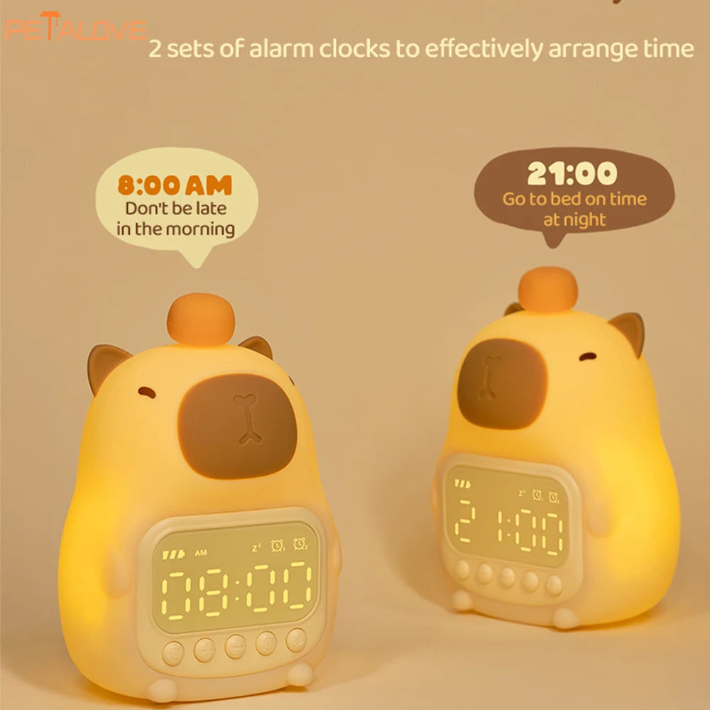 Mini Lámpara LED Capybara – Decorativa, Ajustable y Regalo para Niños