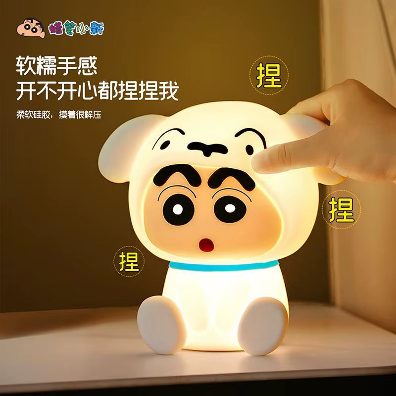 Luz de Noche Infantil Crayon Shin-chan – Portátil y Recargable USB