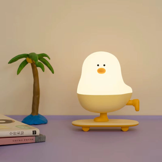 Luz de Noche Infantil Pollito y Serpiente – LED Suave para Dormitorio de Niños