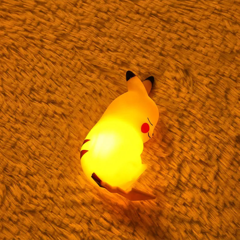 Luz de Noche Infantil Pikachu – LED para Dormitorio, Regalo de Cumpleaños