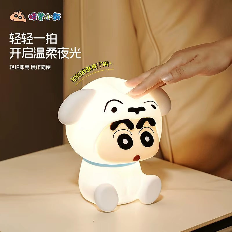 Luz de Noche Infantil Crayon Shin-chan – Portátil y Recargable USB
